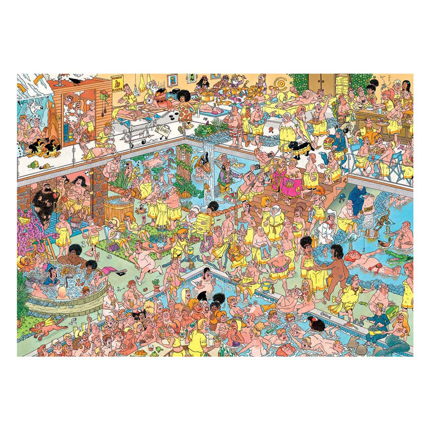 Jan van Haasteren Puzzle Not So Wellness 1000 Pieces