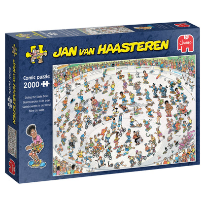Jan van Haasteren Riding the Skatebowl 2000pcs Puzzle