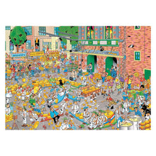 Jan van Haastaren The Cheese Market & Sailboat Race 1000pcs 2x1  Puzzle