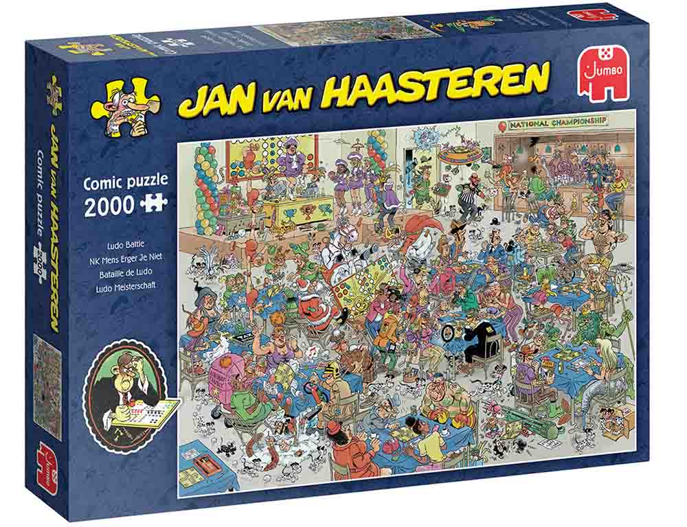 Jan van Haasteren Ludo Battle 2000pcs Puzzle