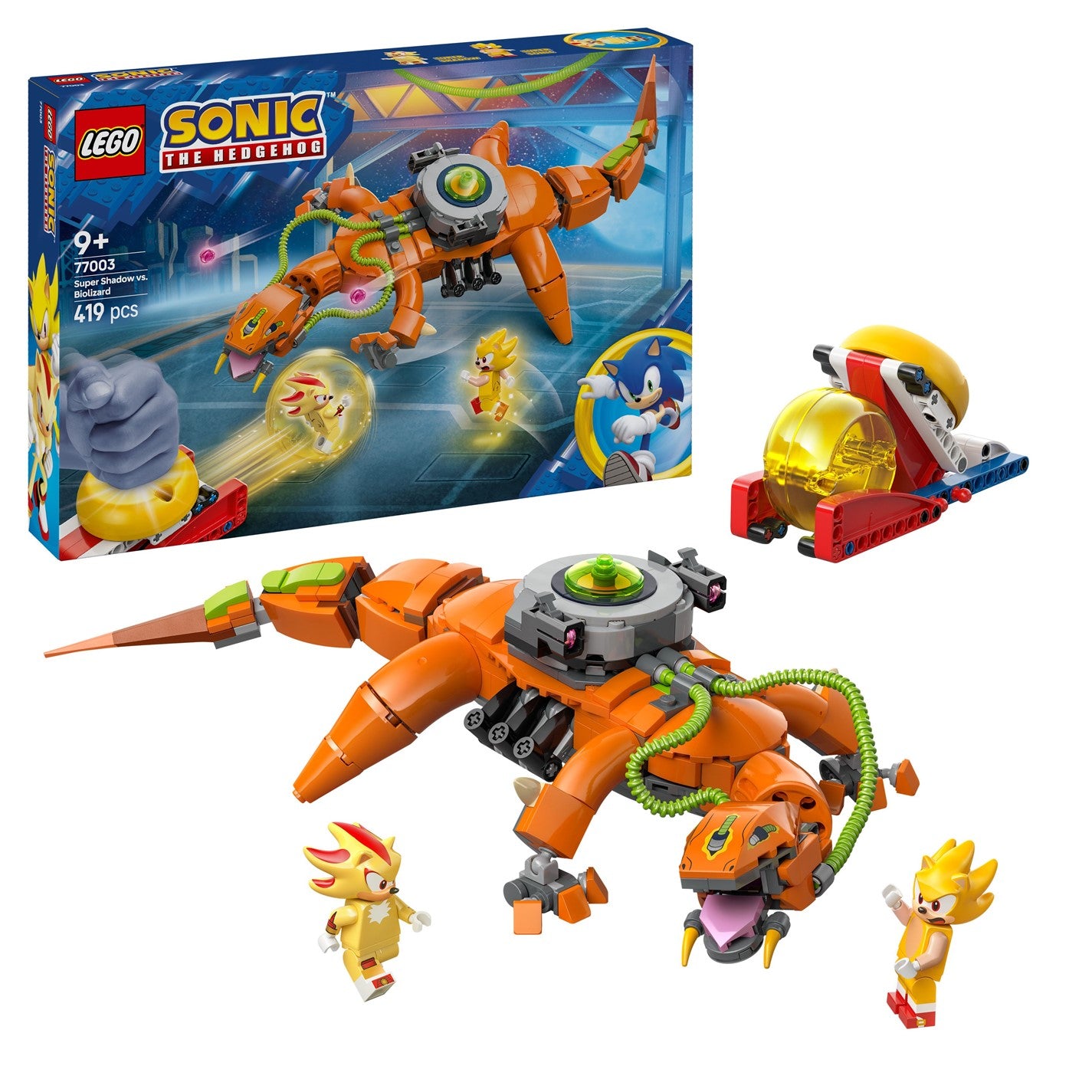 LEGO 77003 SONIC Super Shadow vs. Biolizard