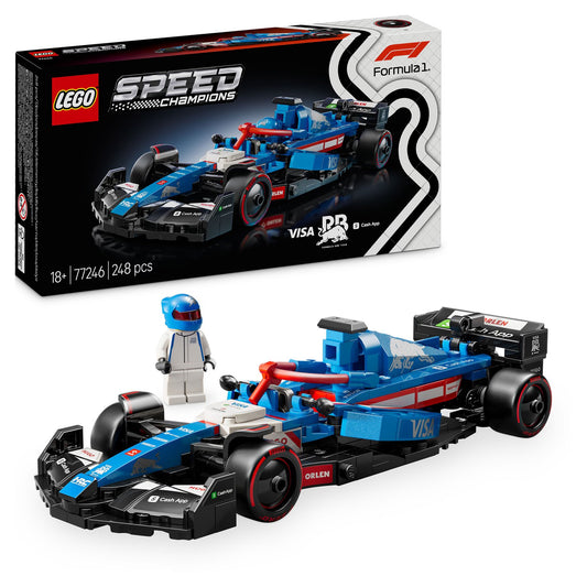 LEGO 77246 Speed Champions Visa Red Bull VCARB 01 F1 Vehicle