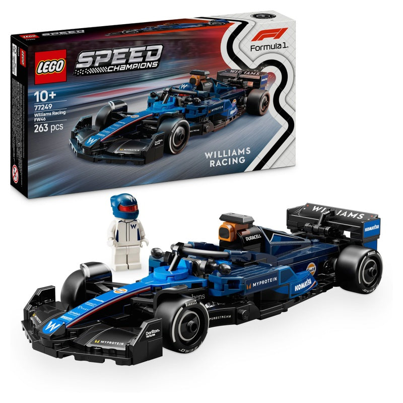 LEGO 77249 Speed Champions Williams Racing FW46 F1 Race Car