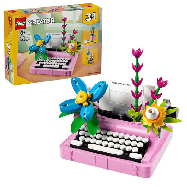 LEGO Creator 31169 Typewriter with Flowers