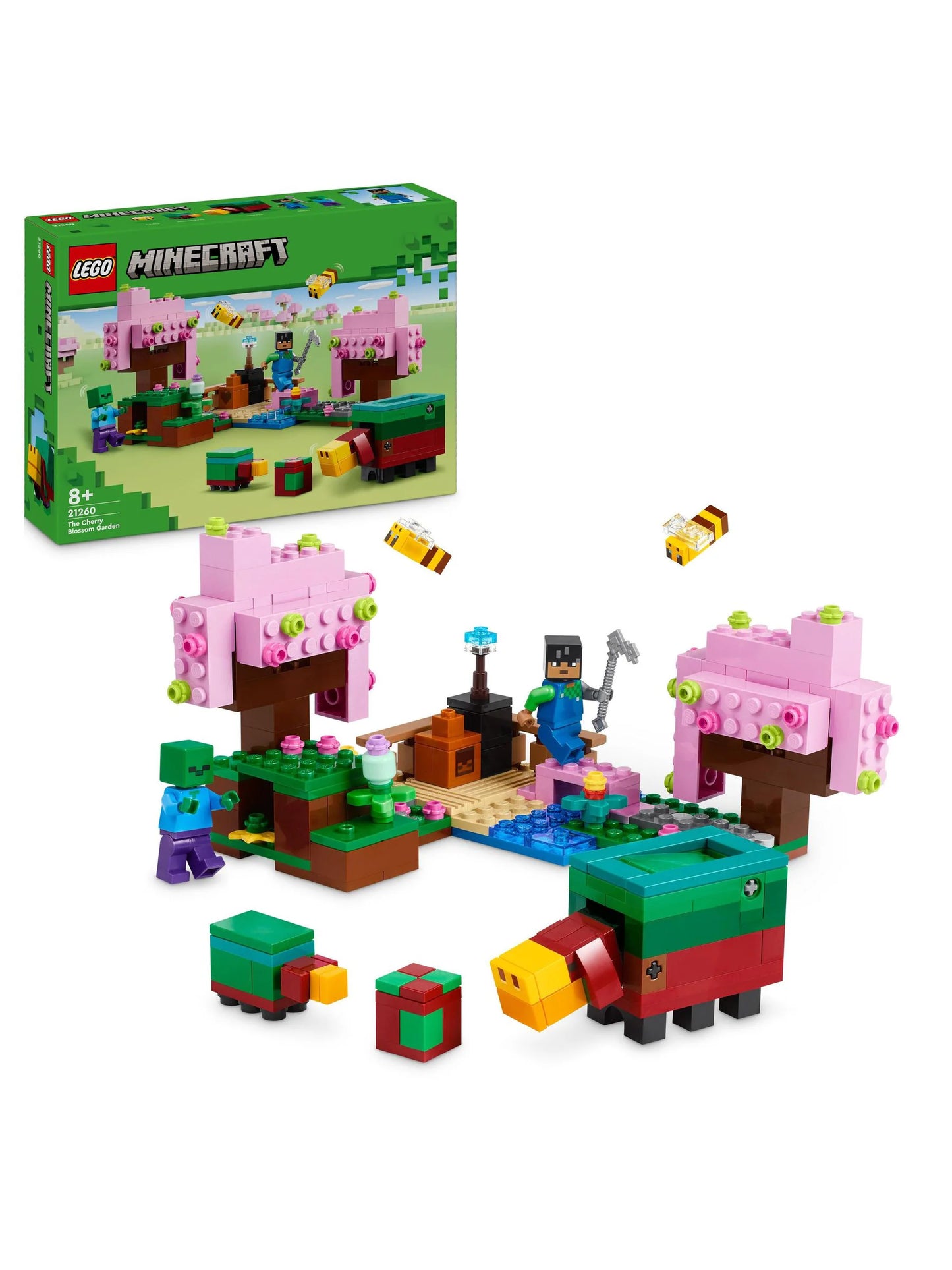 LEGO Minecraft 21260 The Cherry Blossom Garden