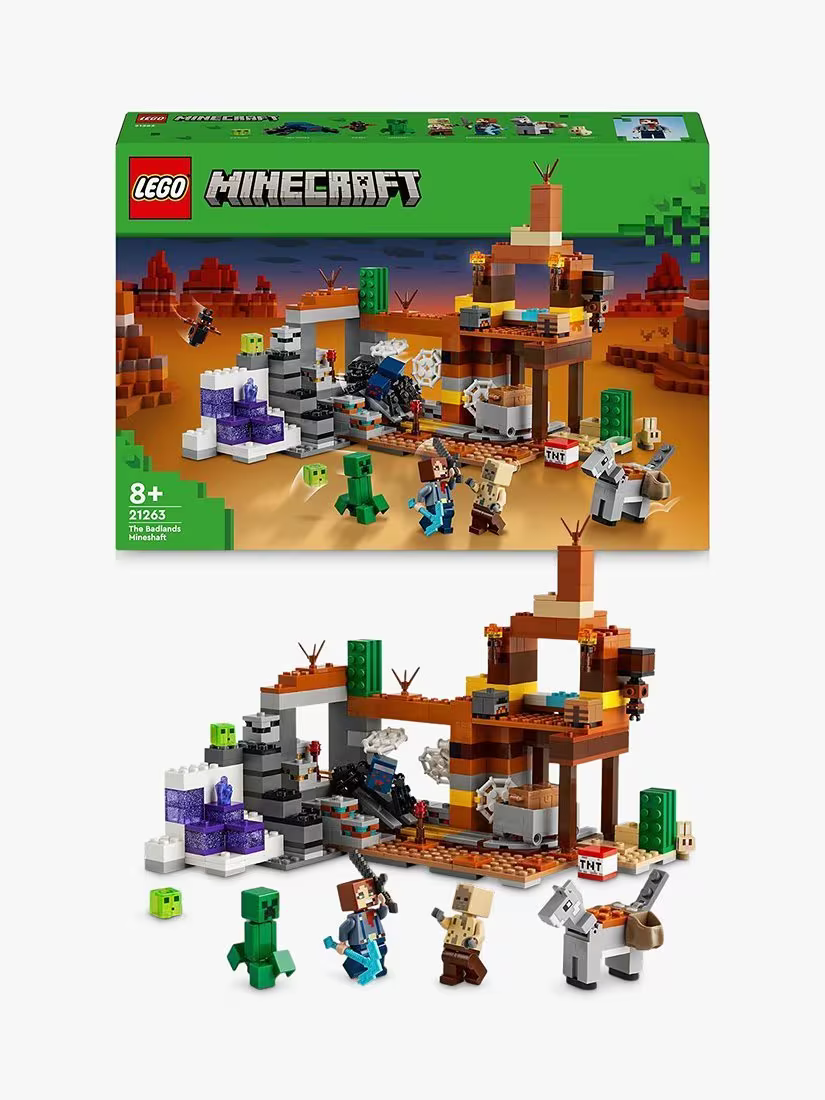 LEGO Minecraft 21263 The Badlands Mineshaft