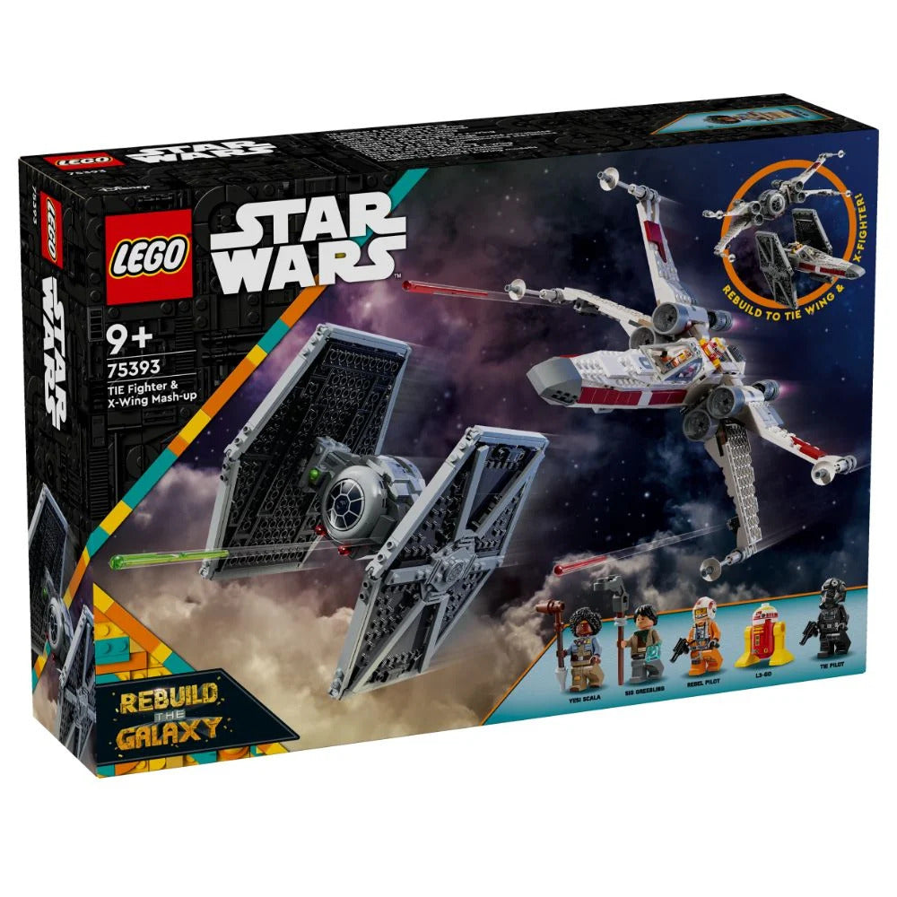 LEGO STAR WARS 75393 TIE Fighter & X-Wing Mash-Up