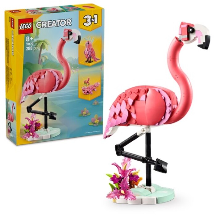 LEGO Creator 31170 Wild Animals: Pink Flamingo
