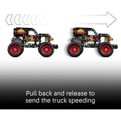 Lego 42219 Technic Monster Jam Grave Digger Fire And Ice