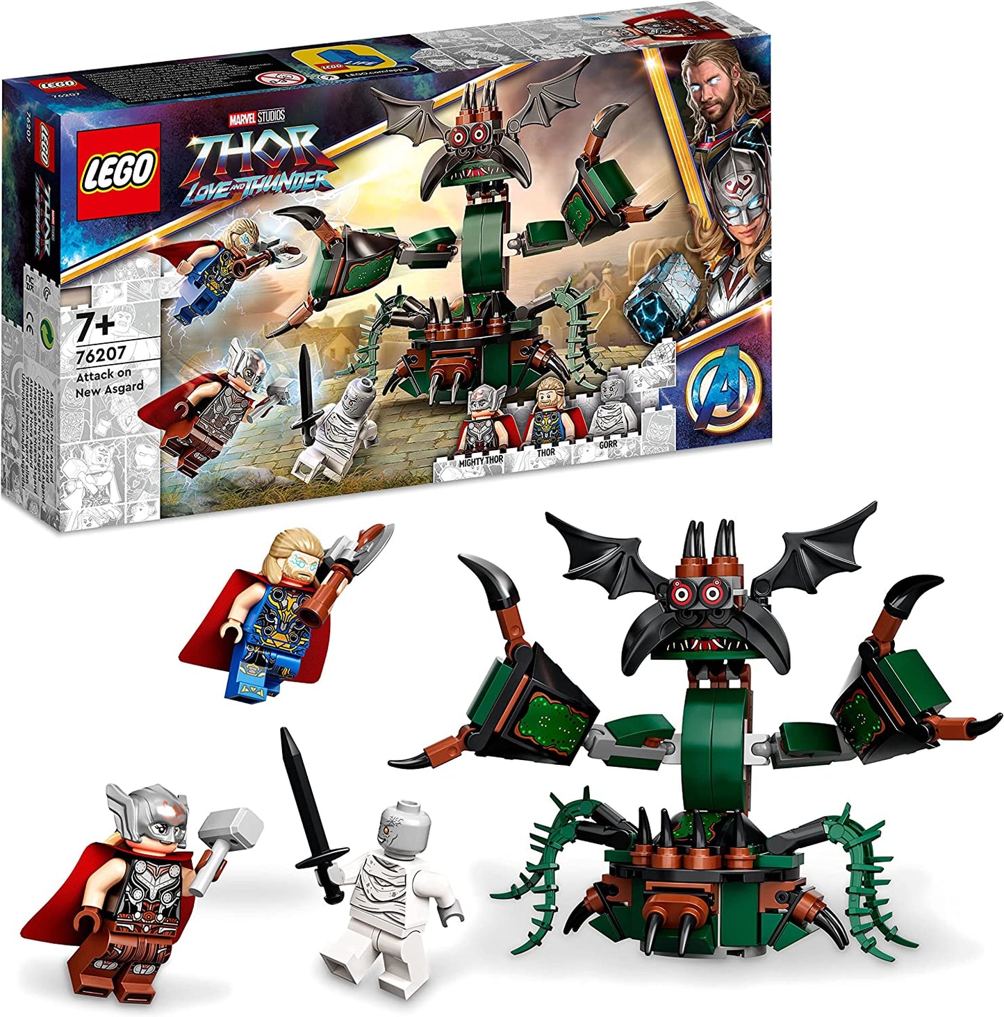 Lego 76207 Marvel Attack on New Asgard