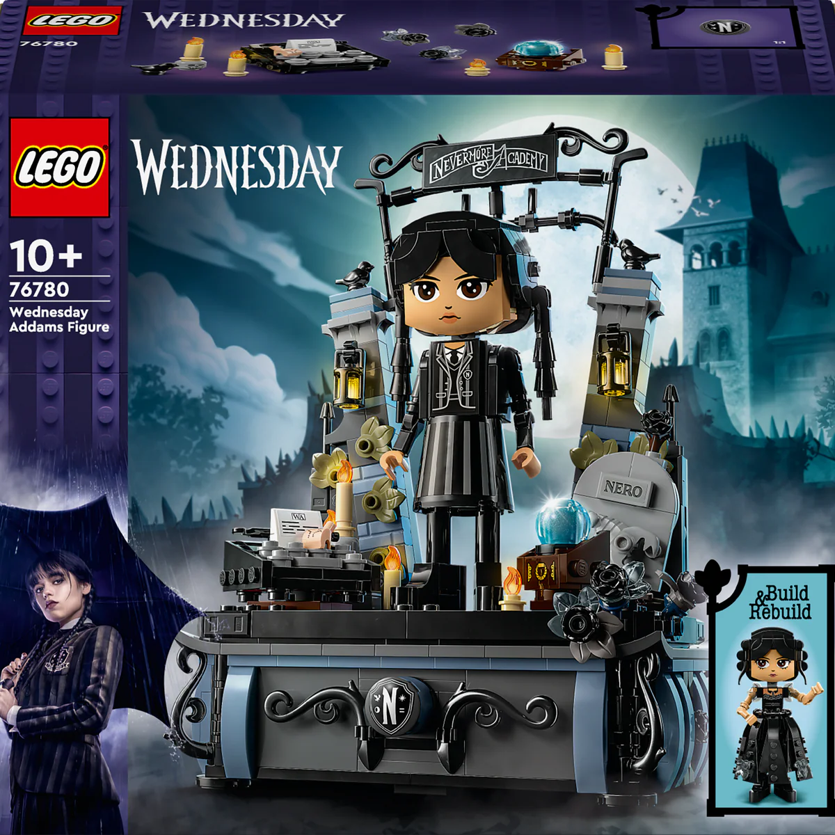 Lego 76780 Wednesday Addams Figure