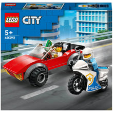 Lego City 60392 Police Bike Car Chase