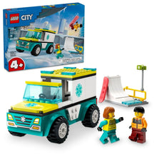 Lego City 60403 Emergency Ambulance & Snowboarder