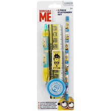 Minions stationery set of 5 pieces