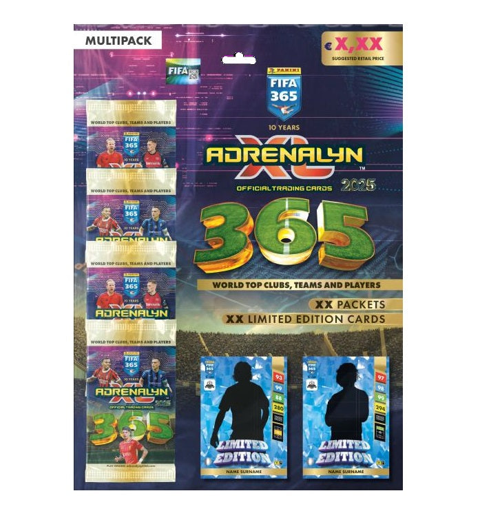 Panini FIFA 365 (10 Year) 2024-2025 Adrenalyn XL Multipack