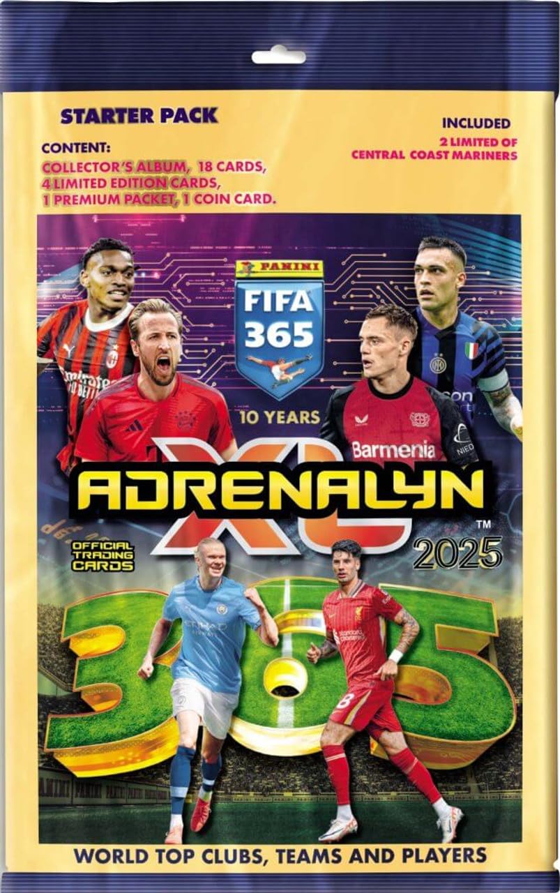 Panini FIFA 365 (10 Year) 2024-2025 Adrenalyn XL Starterpack