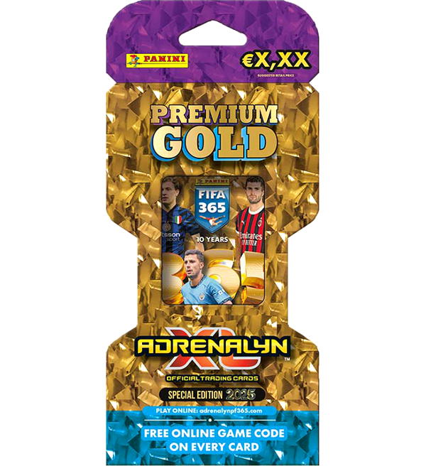 Panini FIFA 365 (10 Year) 2024-25 Adrenalyn XL Premium Gold