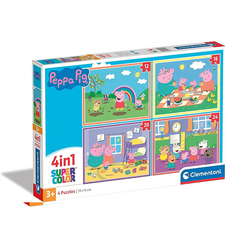 Peppa Pig 4 in 1 Puzzle