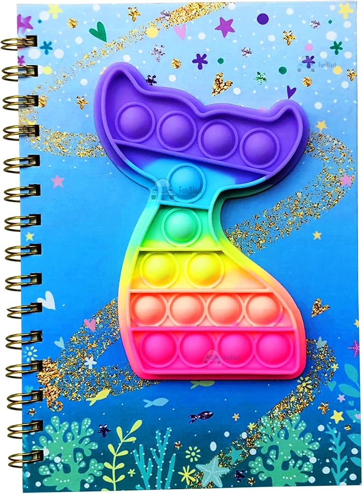 Popit Notebook Mermaid