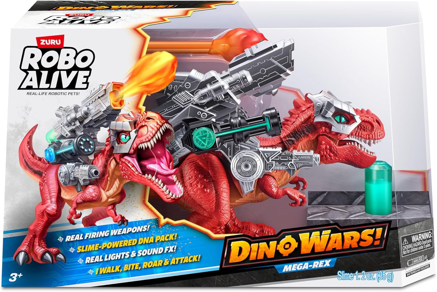 Robo Alive Dino Wars Mega Battling T-Rex