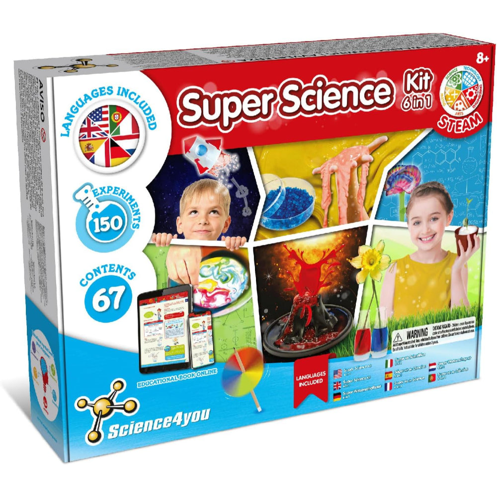 Super Science Kit 6 in 1