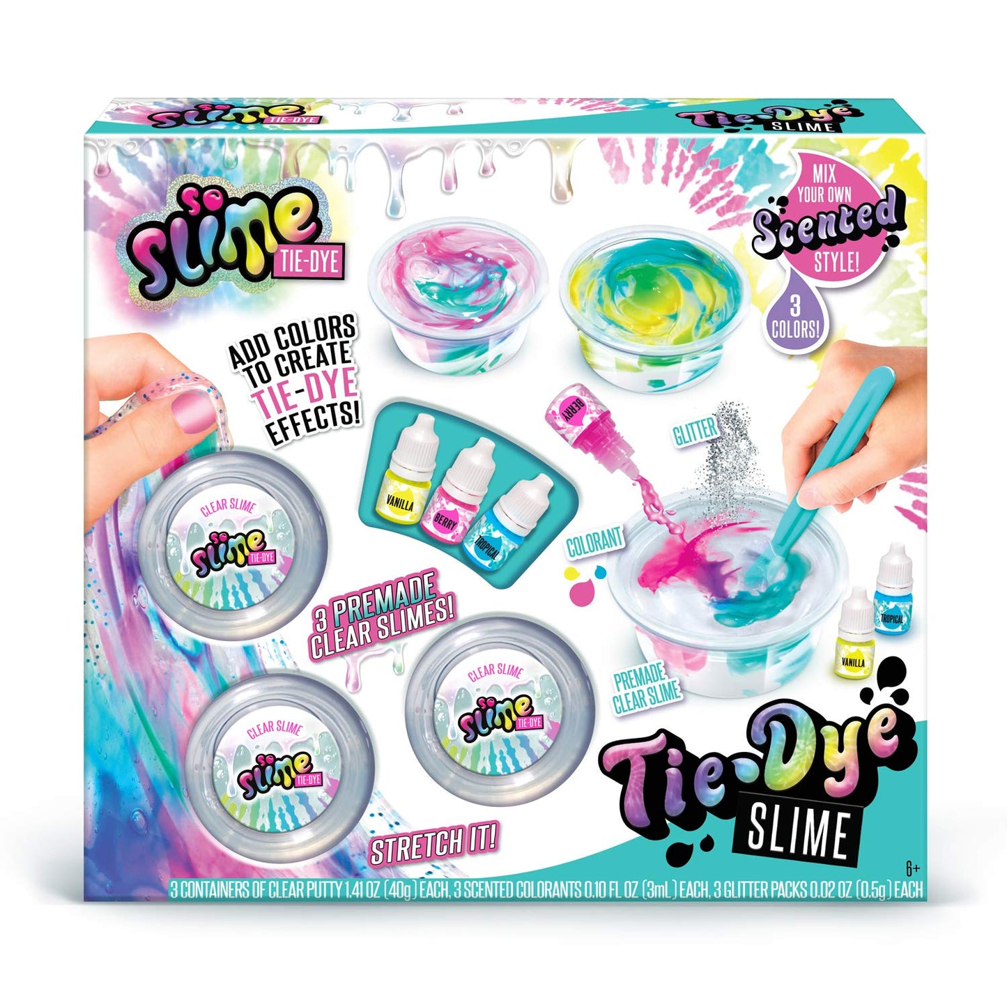 Slime Premade Tie And Dye