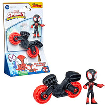 Miles Morales Figure & Motorcycle