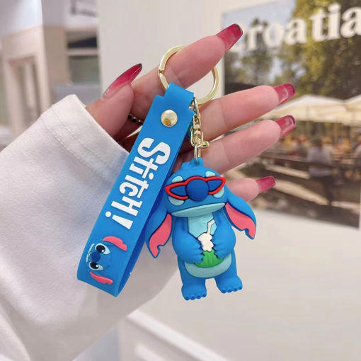 Stitch Sunglasses Keychain