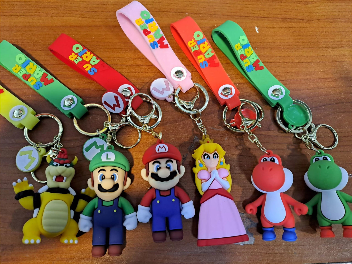 Super Mario Keychains