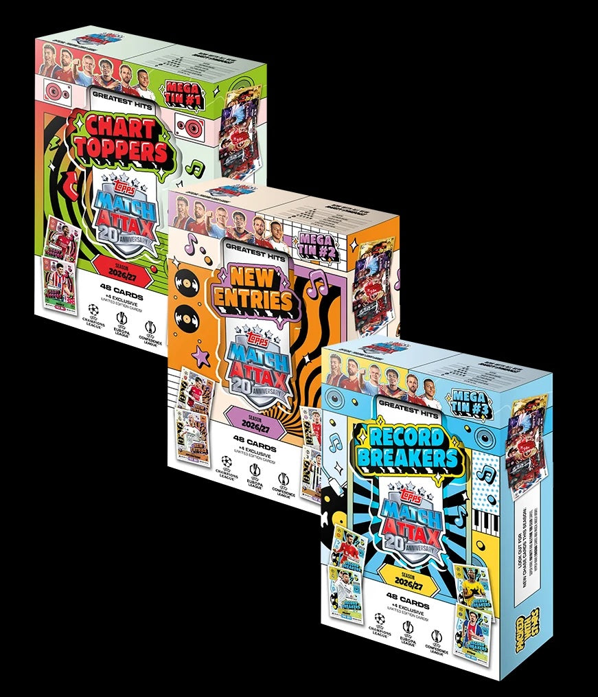 Topps Match Attax UEFA Champions League 2026/27 Mega Tins Greatest Hits