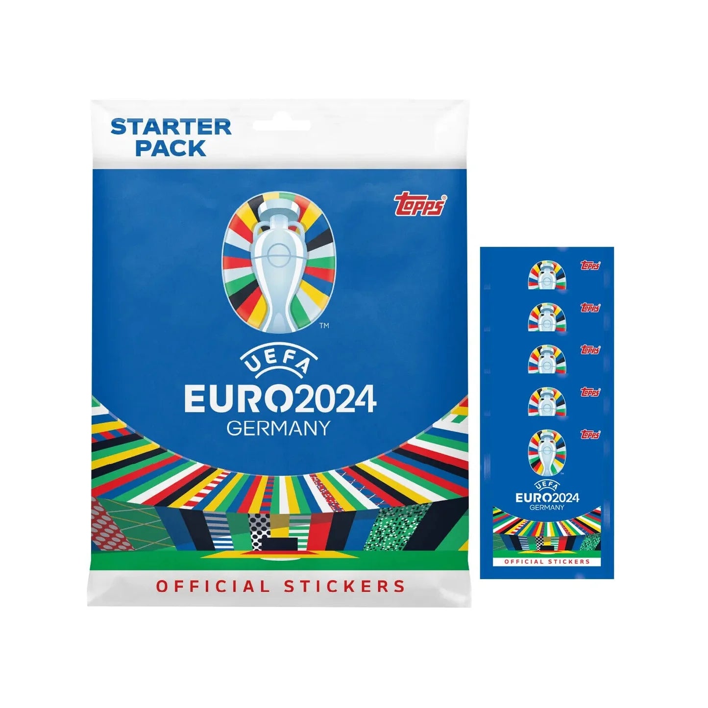 Topps Euro 2024 Sticker Album Starter Pack