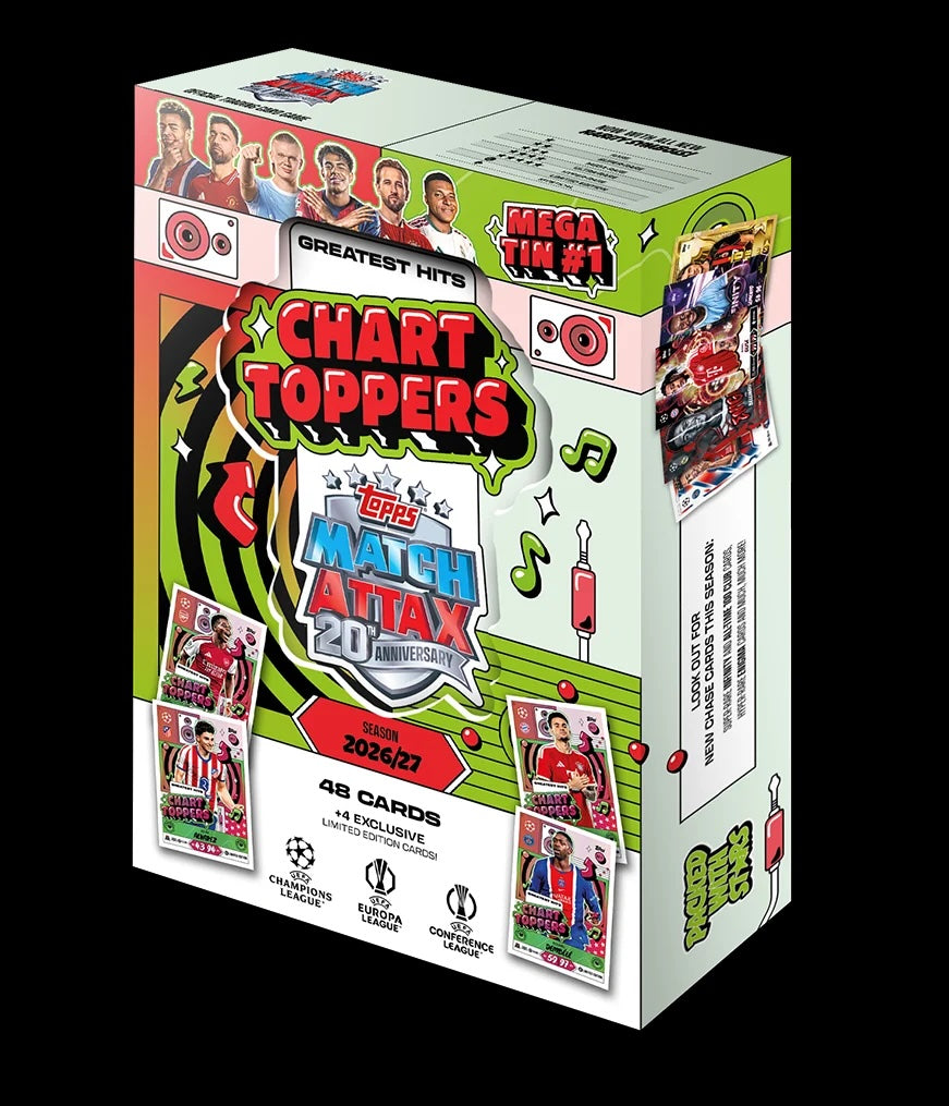 Topps Match Attax UEFA Champions League 2026/27 Mega Tins Greatest Hits