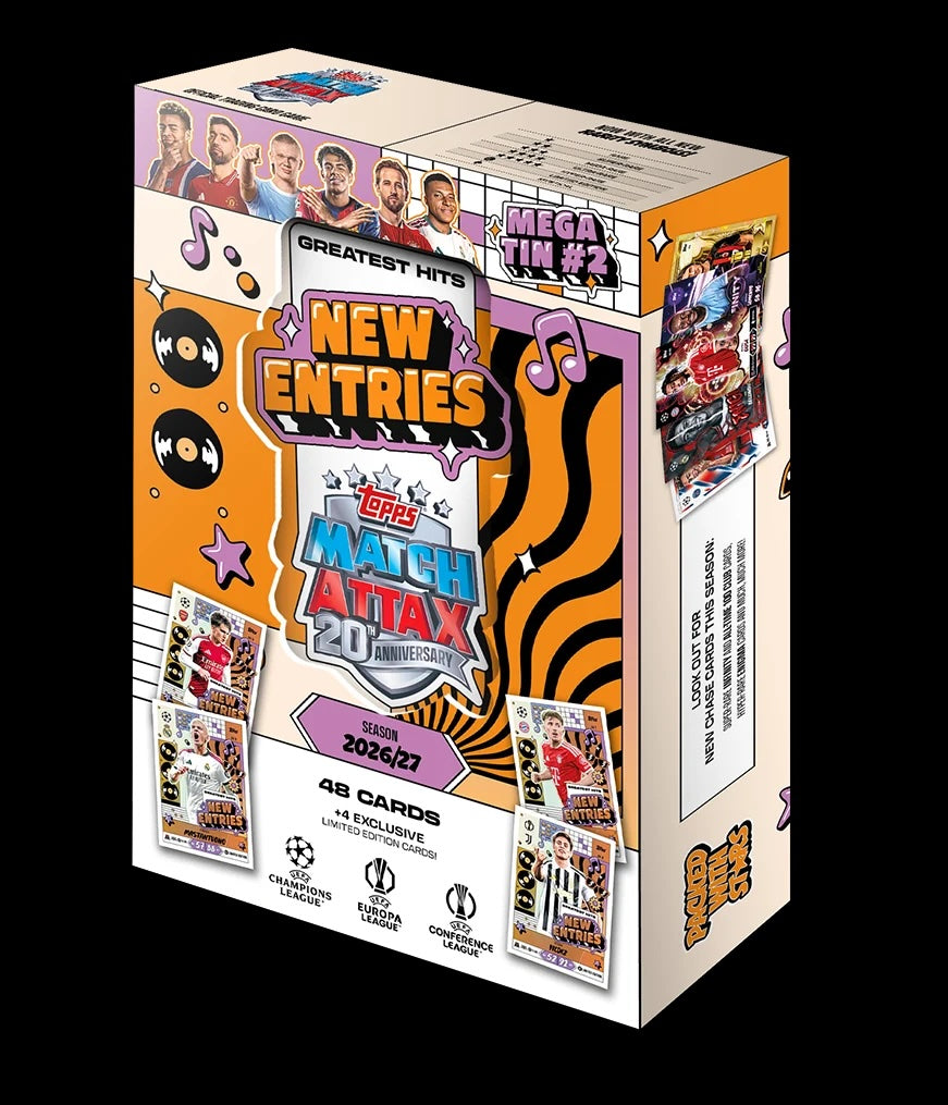 Topps Match Attax UEFA Champions League 2026/27 Mega Tins Greatest Hits