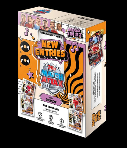 Topps Match Attax UEFA Champions League 2026/27 Mega Tins Greatest Hits