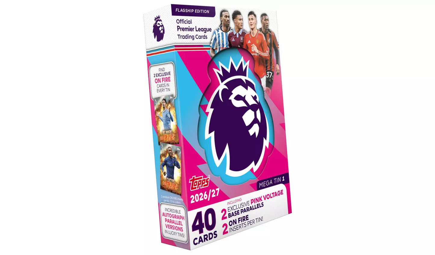 Topps Match Attax Flagship Premier League 26/27 Mega Tin