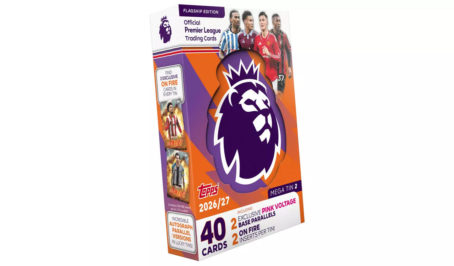 Topps Match Attax Flagship Premier League 26/27 Mega Tin