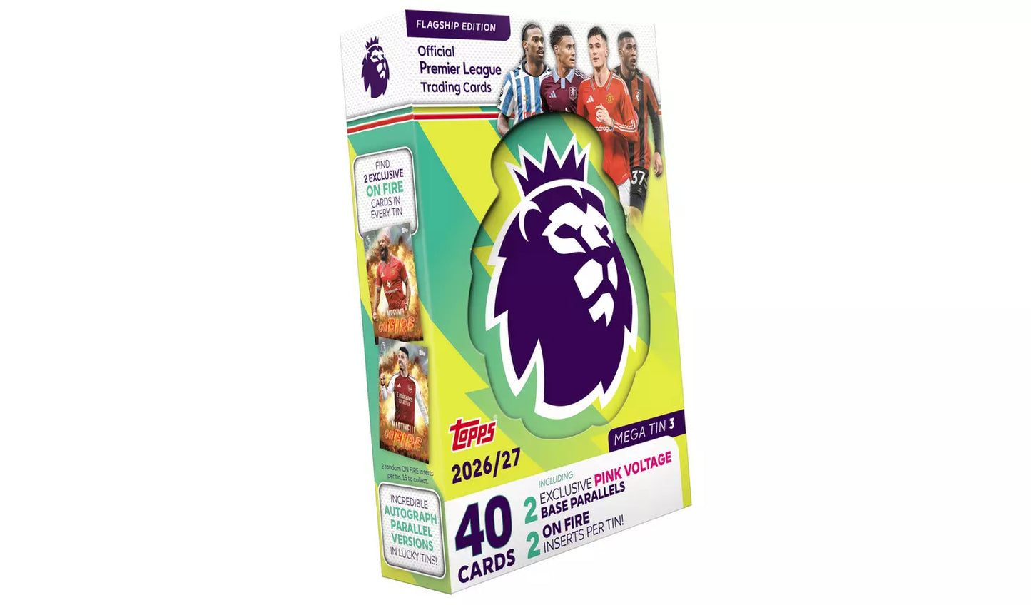 Topps Match Attax Flagship Premier League 26/27 Mega Tin