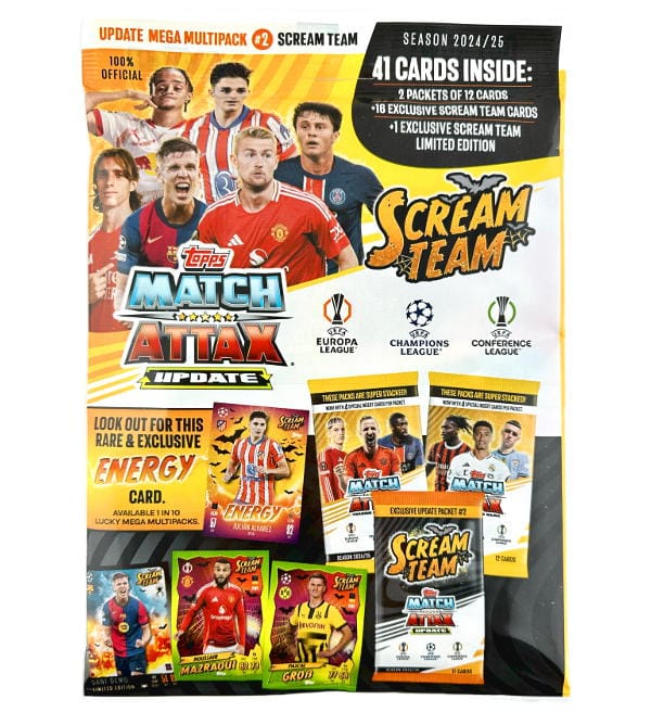 Topps Match Attax UCL 2024/25 Scream Team Multipack