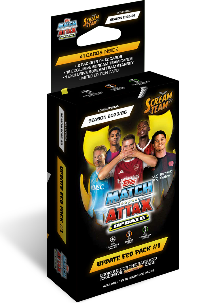 Topps Match Attax UCL 25/26 Scream Team Eco Pack