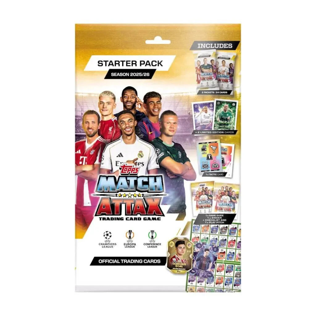 Topps Match Attax UEFA Champions League 2025/26 Starterpack