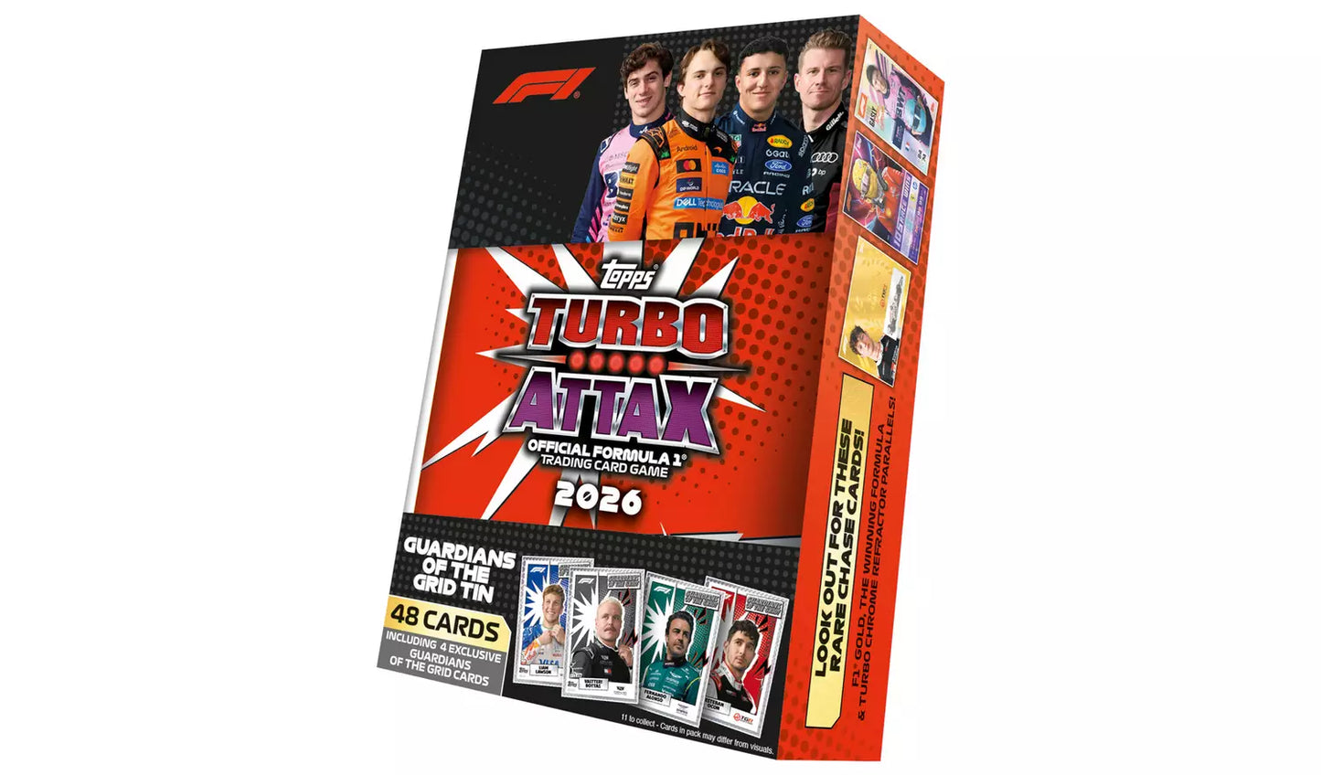 Topps Turbo Attax Formula 1 2026 Mega Tin