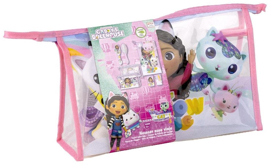 Travel Set Gabby's Dollhouse 4 Pieces Pink