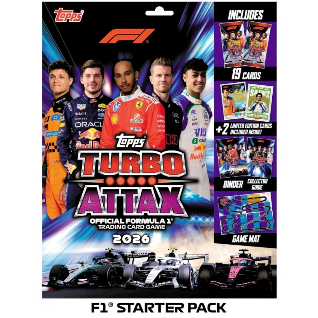 Topps Turbo Attax Formula 1 2026 Starterpack
