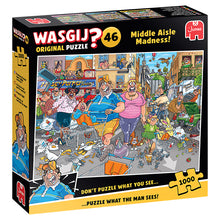 Wasgij Original Puzzle Middle Aisle Madness 1000 Pieces