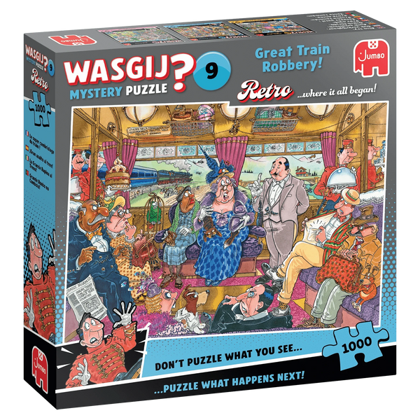 Wasgij Puzzle Retro The Great Train Robbery 1000 Pieces
