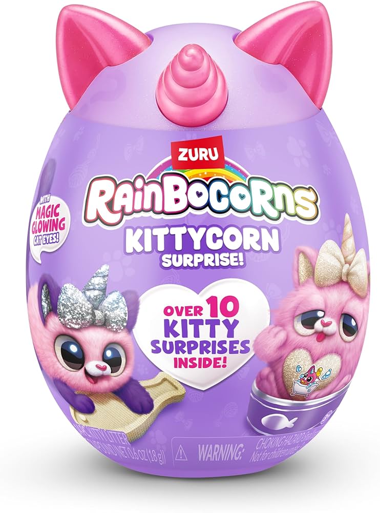 Zuru Rainbocorns Kittycorn Plush Surprise Egg Series 2