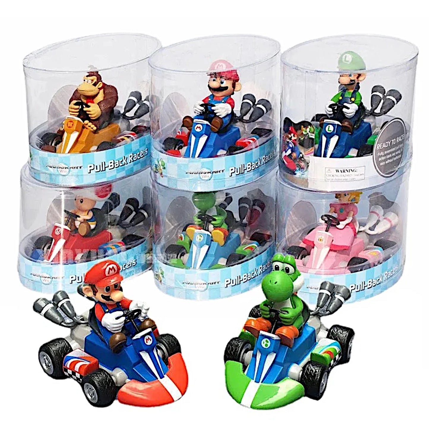 Carrera Pull N Speed Mario Kart Pack Of 2 - Mach 8 13018