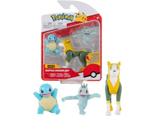 Pokemon Battle Set - Squirtle, Boltund & Machop