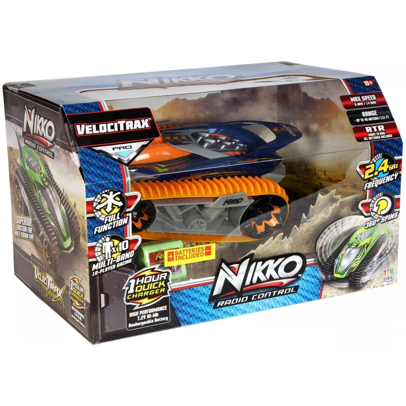 R/C Velocitrax Orange Nikko