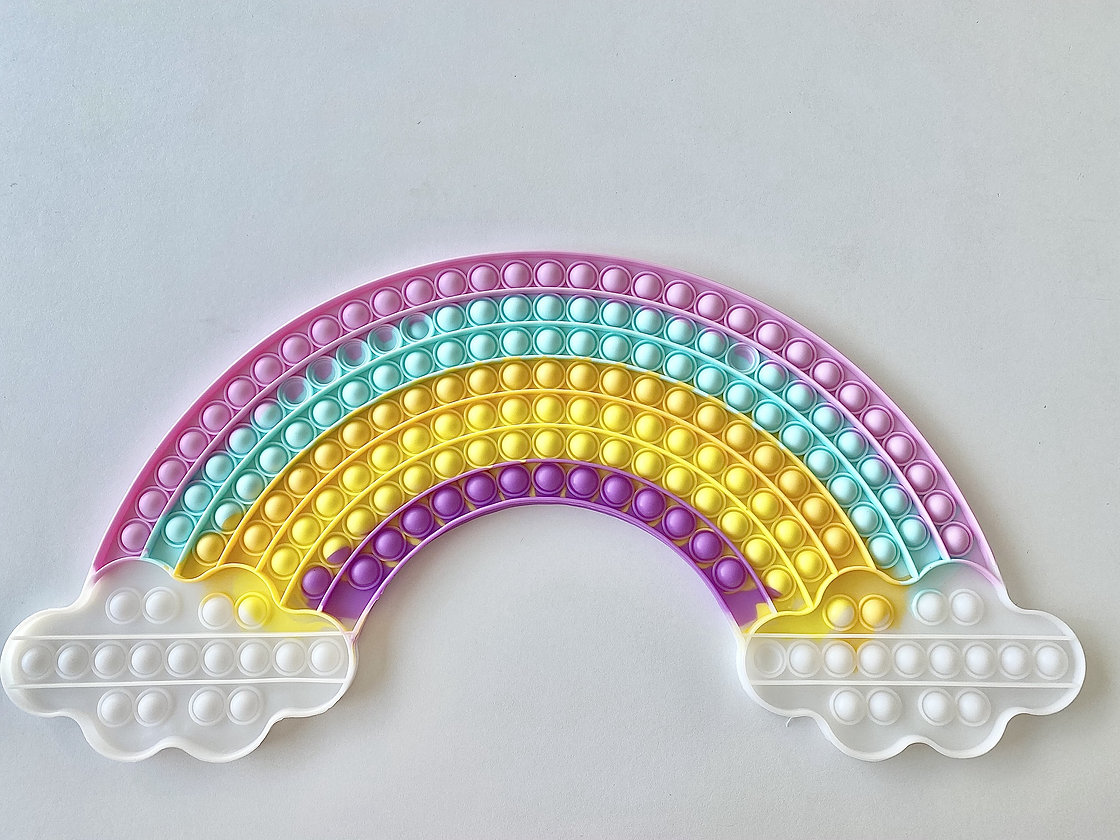 Popit Kingdom. JUMBO PASTEL RAINBOW POPIT